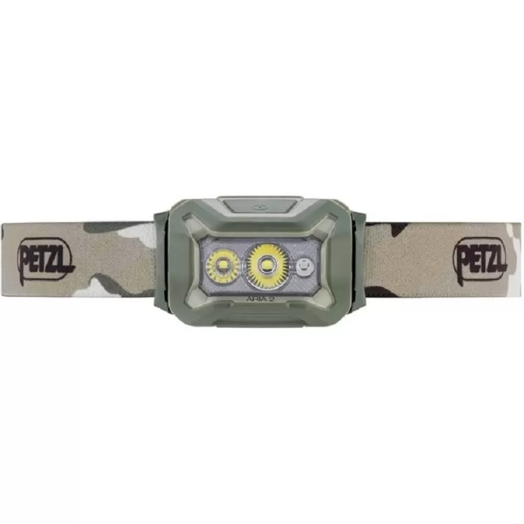 Налобный фонарь (Petzl) Aria 2 (RGB, Светодиодный, 450 люмен, AAA, Multicam)_3