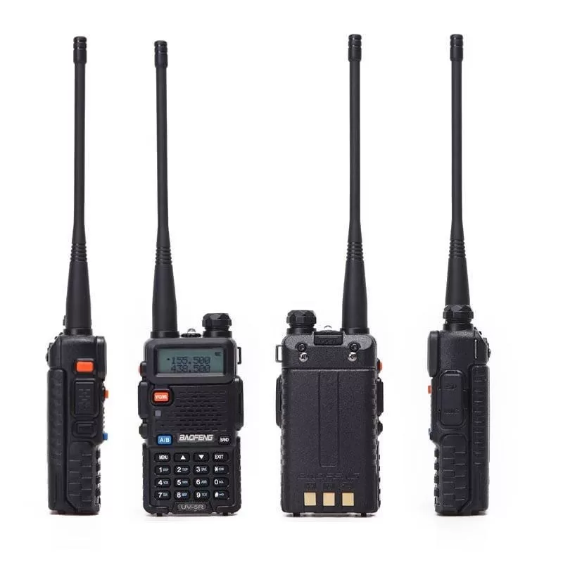 Рация (Baofeng) UV-5R (до 8 Ватт, 2 режима, VHFUHF, до 5 км, 1800mAh, Черный)2