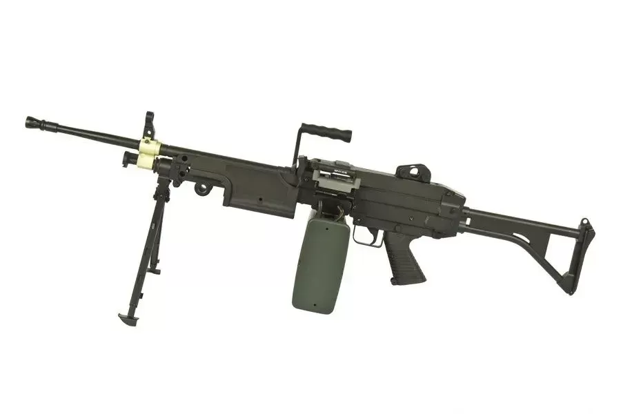 Пулемёт (A&K) M249 MK I (Алюминиевый сплав, ABS-пластик)