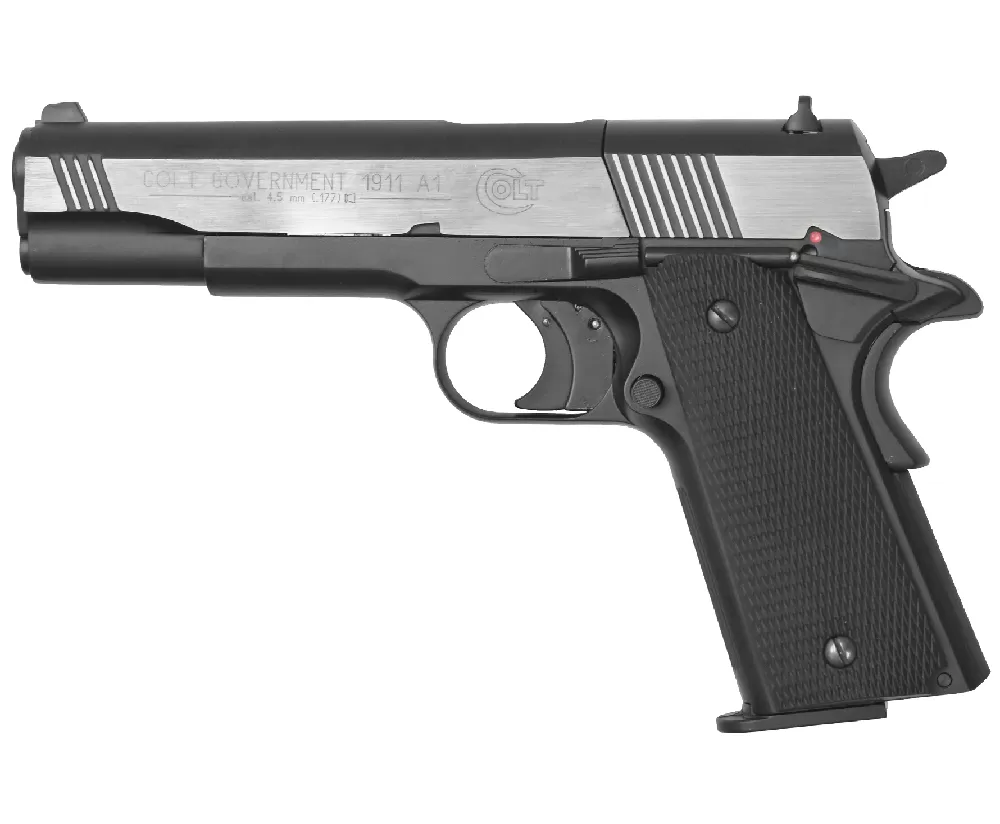 Пневматический пистолет (Borner) Government 1911 A1 Вark ops (4.5мм, Черный)