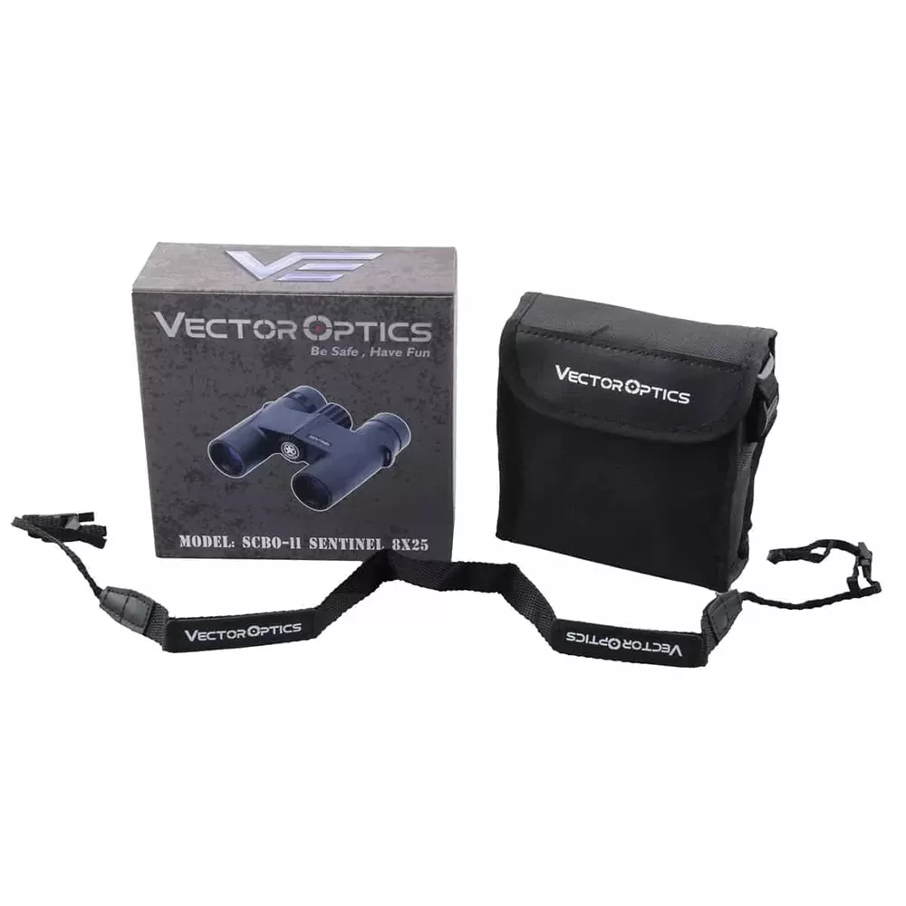 Бинокль (Vector Optics) SENTINEL 8x25 Prism (Roof-призмы BK4,  Чёрный, 285 г)_3