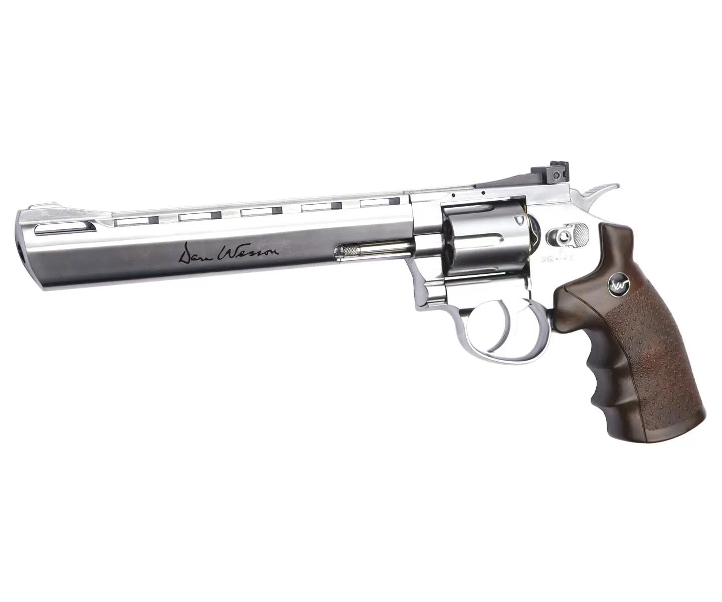 Револьвер пневматический (ASG) Dan Wesson 8 Silver (4.5мм) 1