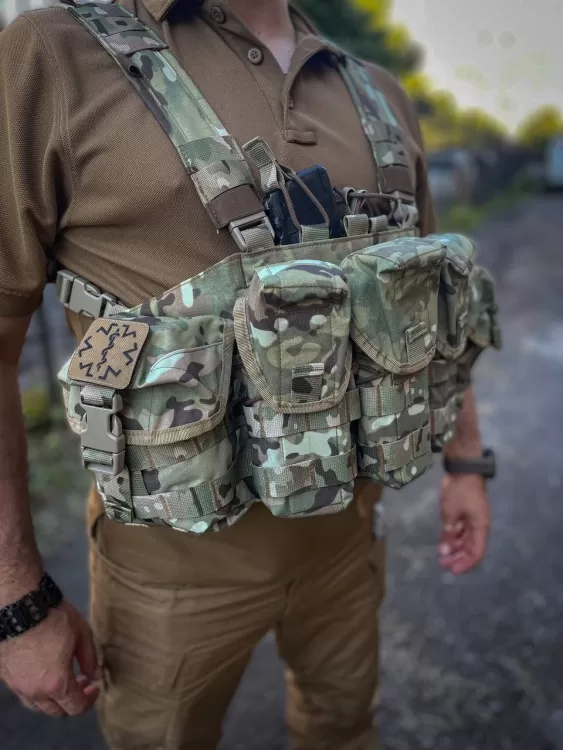 Разгрузочная система (Sturmer) Chest-Rig Guardian (Molle-Minus, Multicam)_2