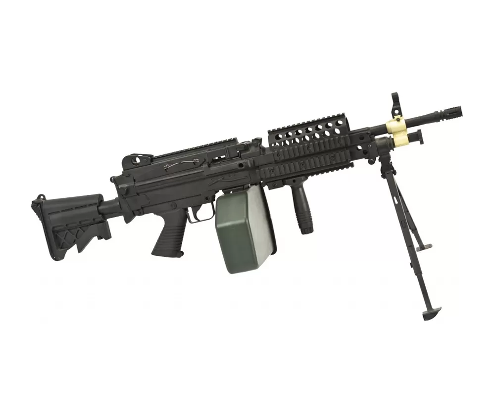 Пулемёт (A&K) MK46 (Телескопический приклад, Пластик, Металл)_2